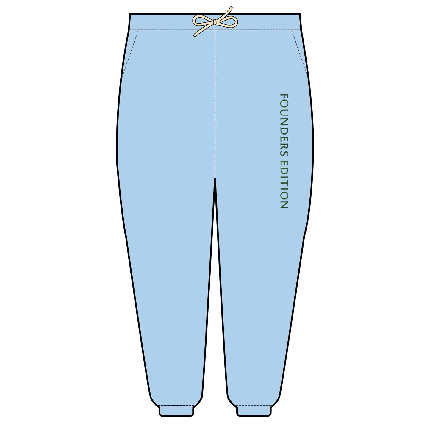 Garment-Dyed Fleece Sweatpants - Founders Edition, Comfortable Unisex Lounge Wear
