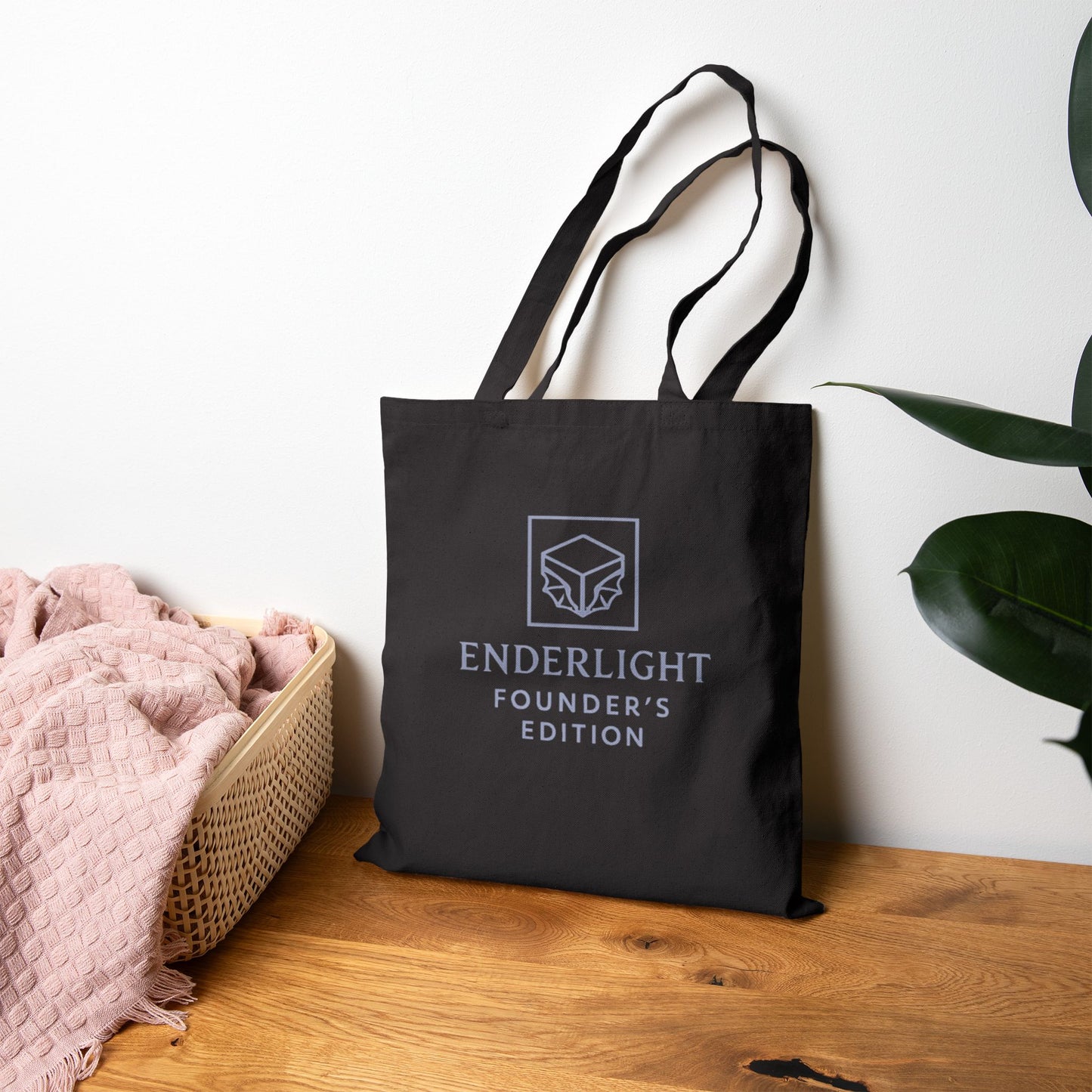 Enderlight Cotton Canvas Tote Bag - Eco-Friendly and Stylish Carry All