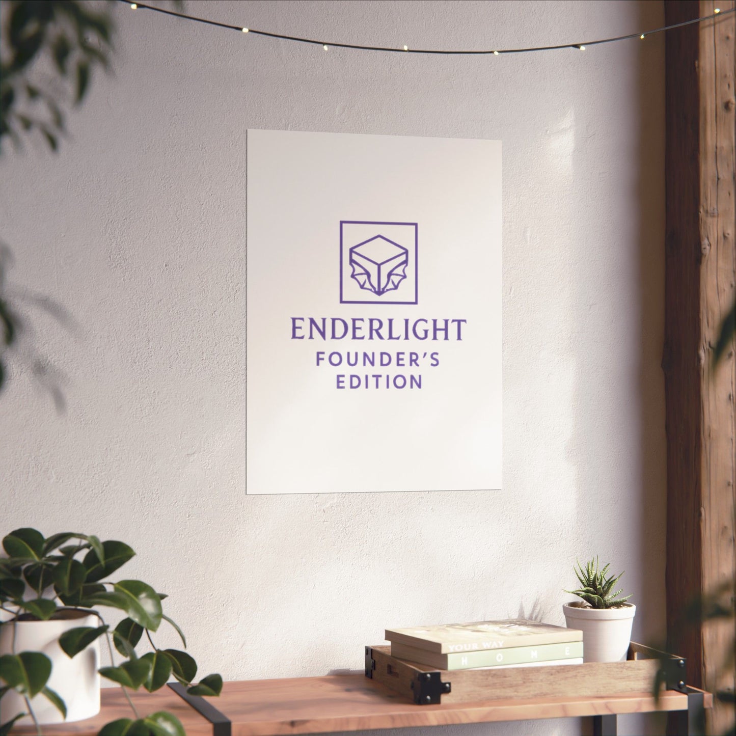 Elegant 'Edition' Matte Vertical Poster - Modern Home Décor