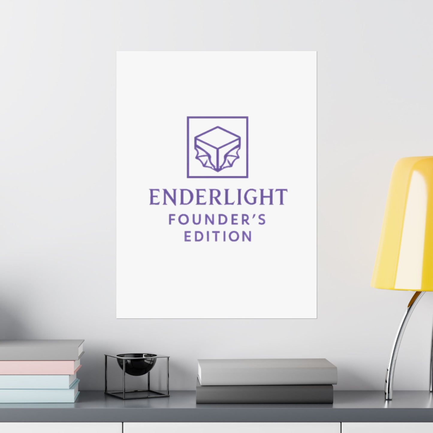 Elegant 'Edition' Matte Vertical Poster - Modern Home Décor