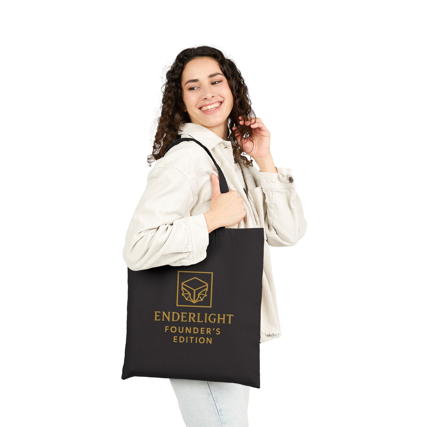 Eco-Friendly Cotton Canvas Tote Bag - Enderlight Founder’s Edition