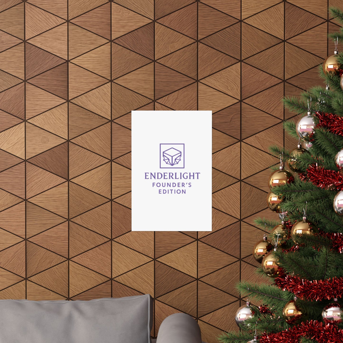 Elegant 'Edition' Matte Vertical Poster - Modern Home Décor