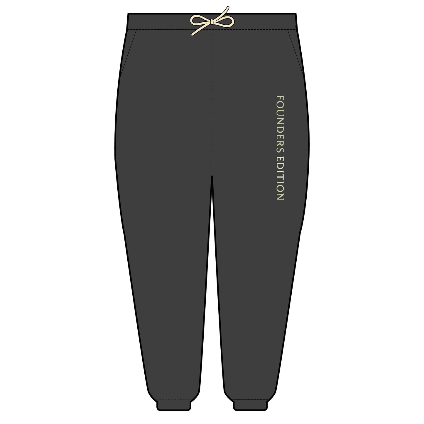 Cozy Unisex Garment-Dyed Fleece Sweatpants with Logo - Perfect for Relaxation and Casual Outings