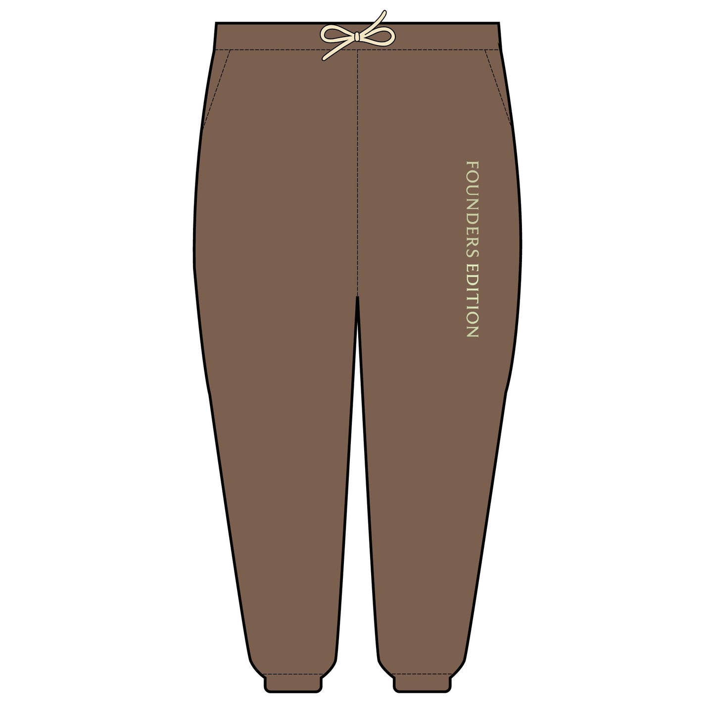 Cozy Unisex Garment-Dyed Fleece Sweatpants with Logo - Perfect for Relaxation and Casual Outings