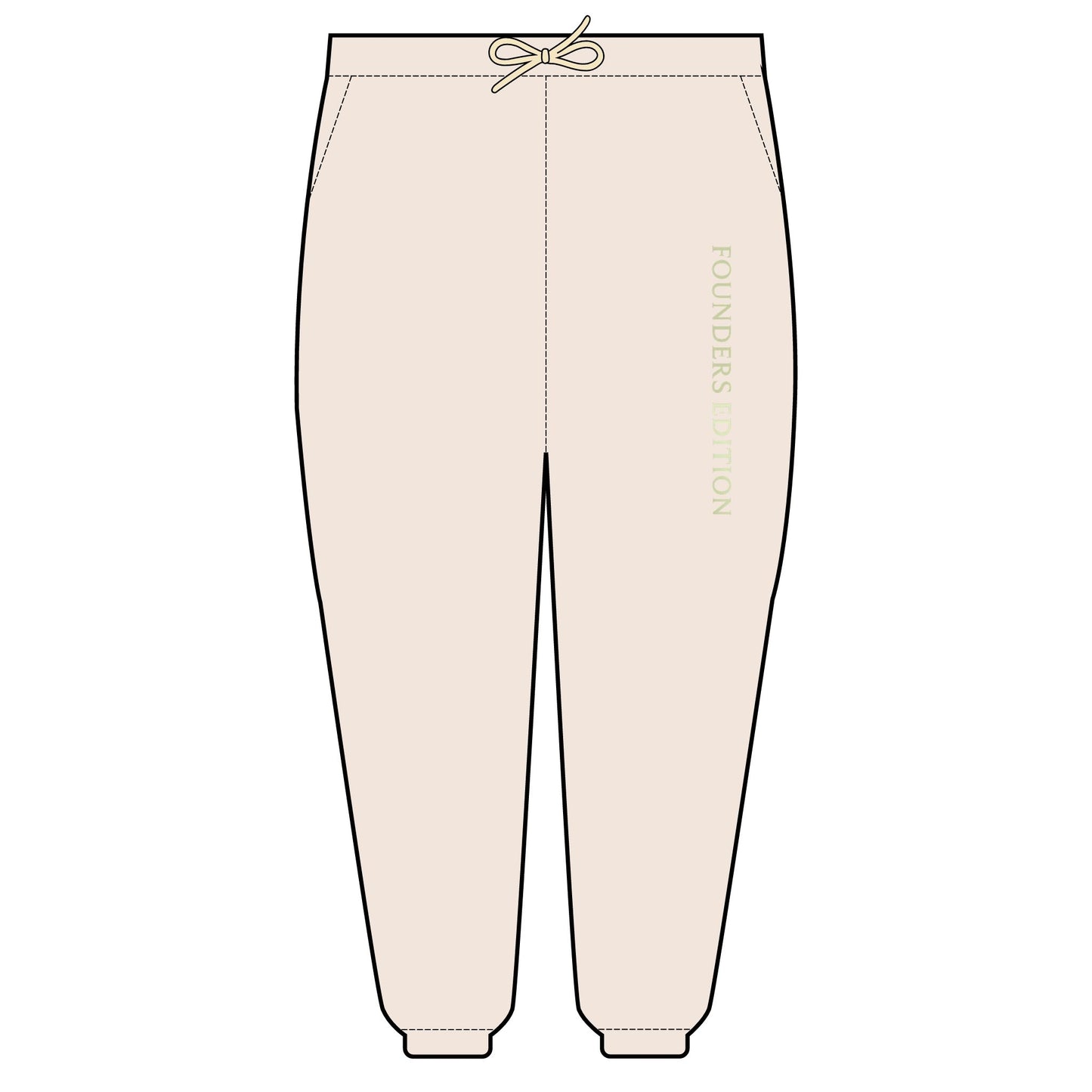 Cozy Unisex Garment-Dyed Fleece Sweatpants with Logo - Perfect for Relaxation and Casual Outings
