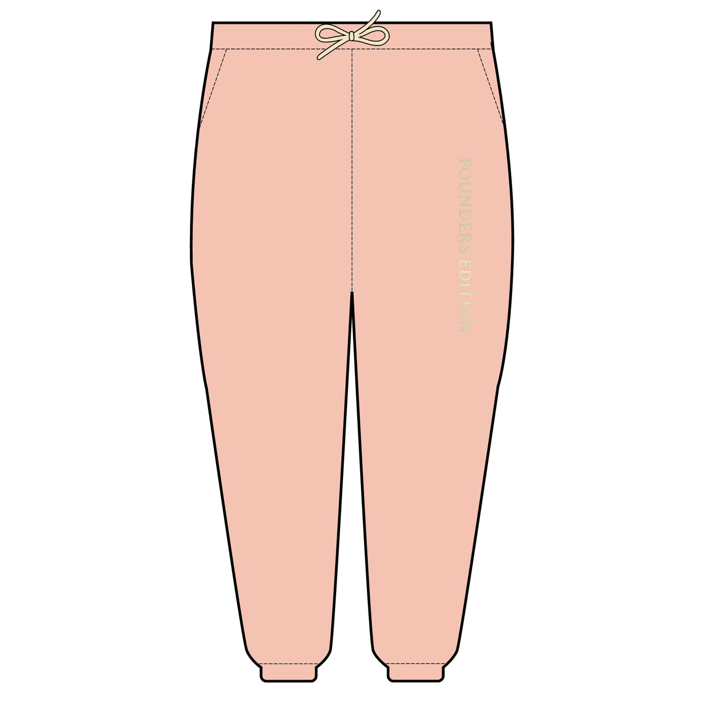Cozy Unisex Garment-Dyed Fleece Sweatpants with Logo - Perfect for Relaxation and Casual Outings