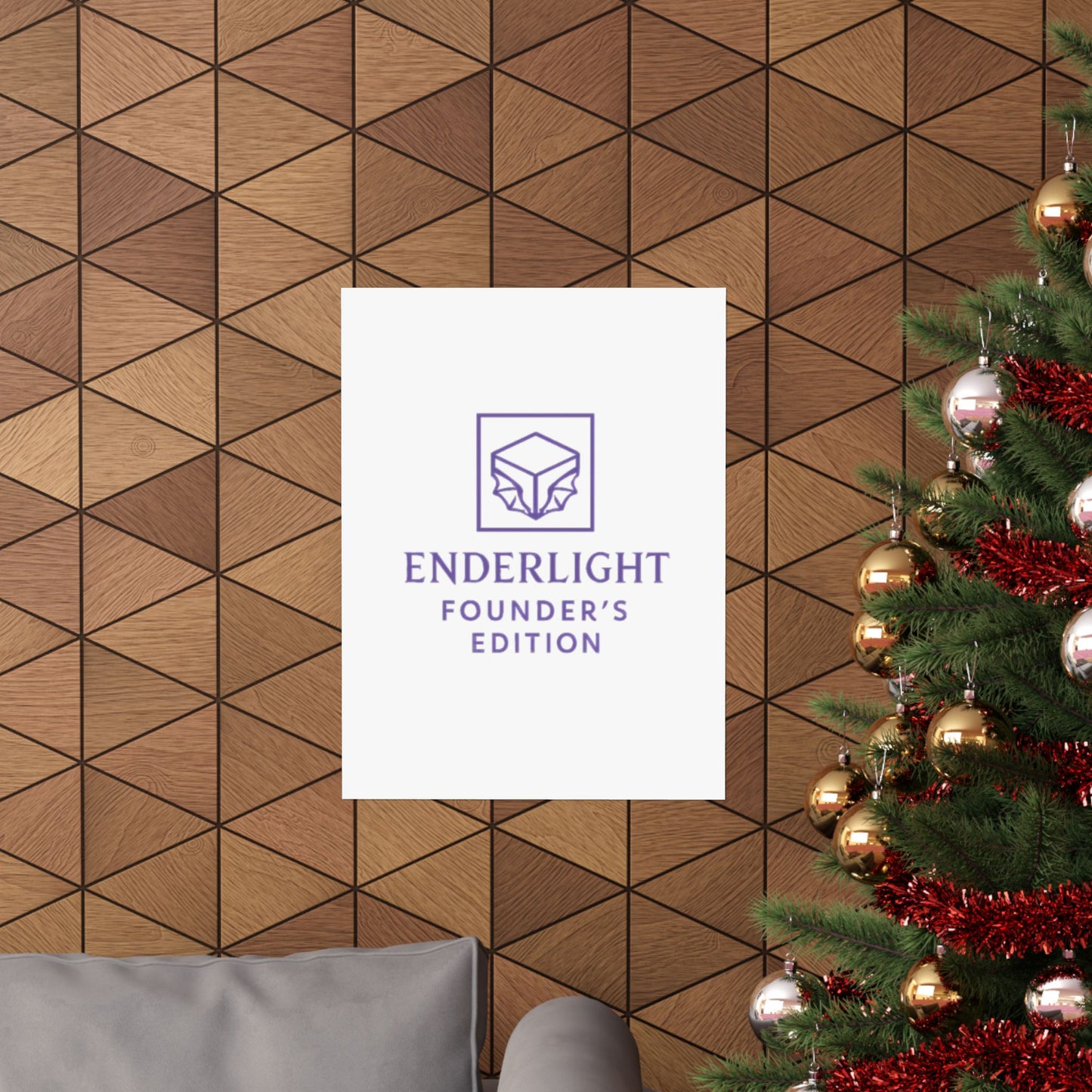 Elegant 'Edition' Matte Vertical Poster - Modern Home Décor