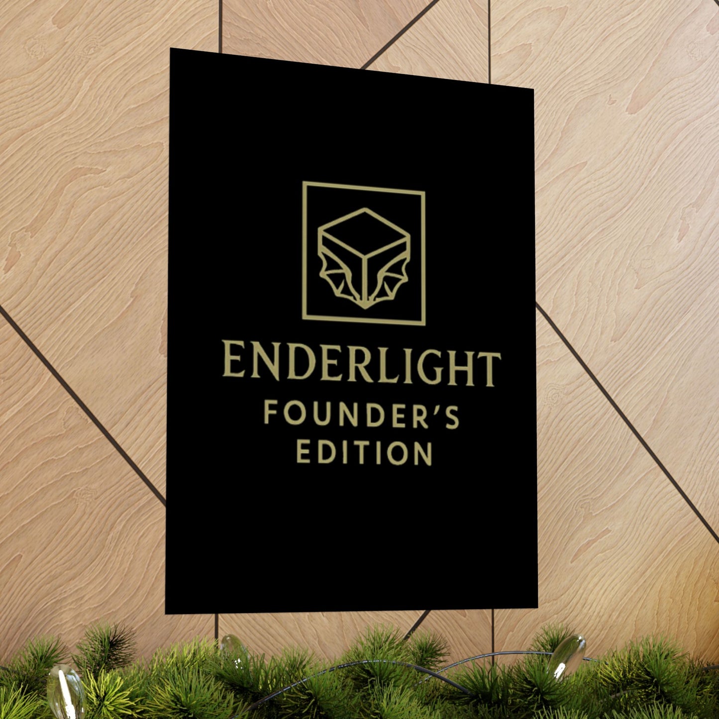 Elegant Founder’s Edition Matte Vertical Poster - Perfect for Gaming Enthusiasts