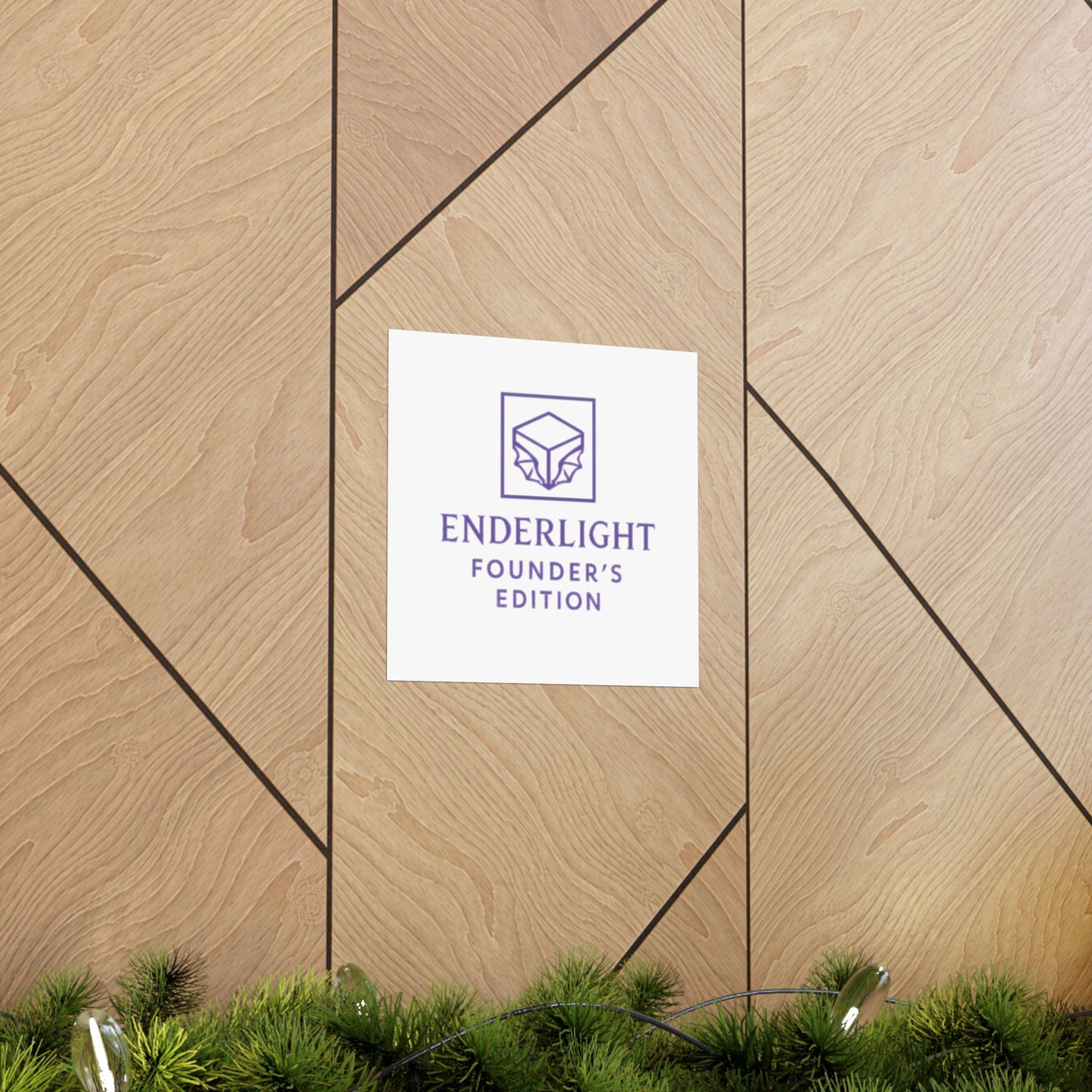 Elegant 'Edition' Matte Vertical Poster - Modern Home Décor