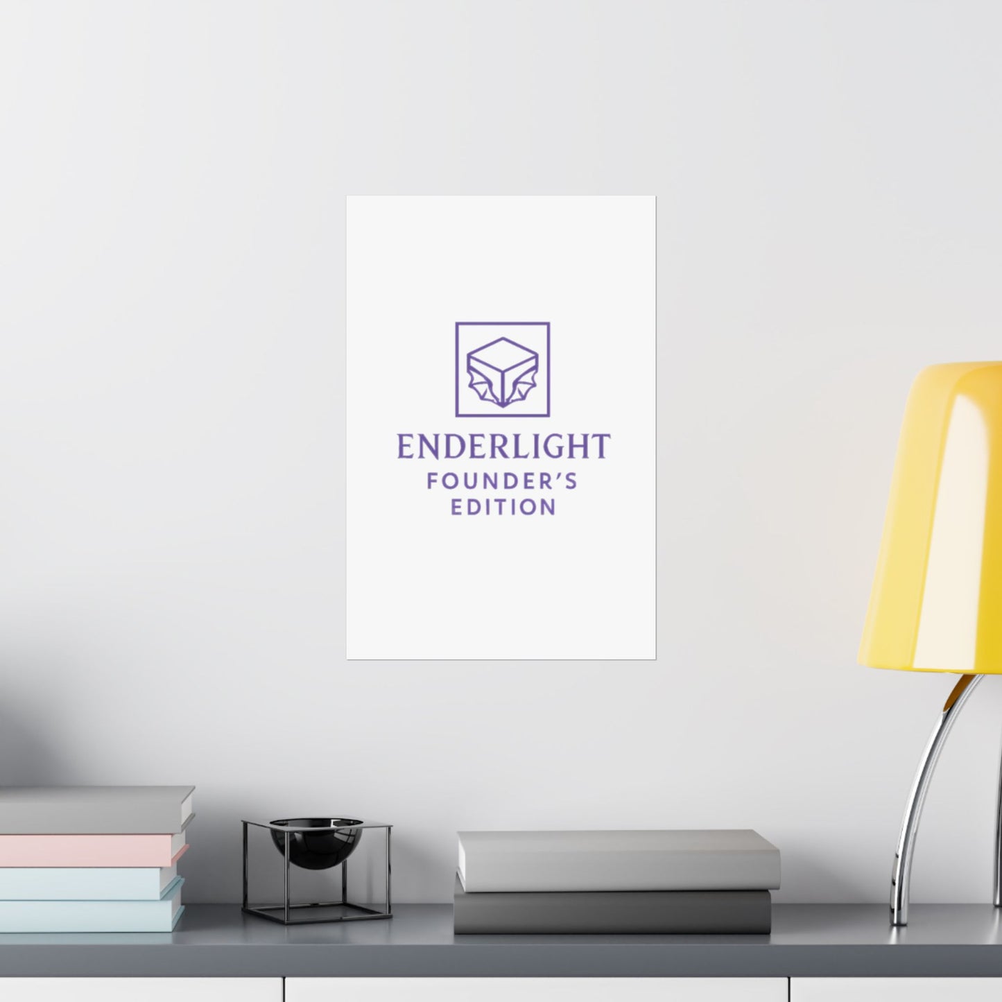 Elegant 'Edition' Matte Vertical Poster - Modern Home Décor