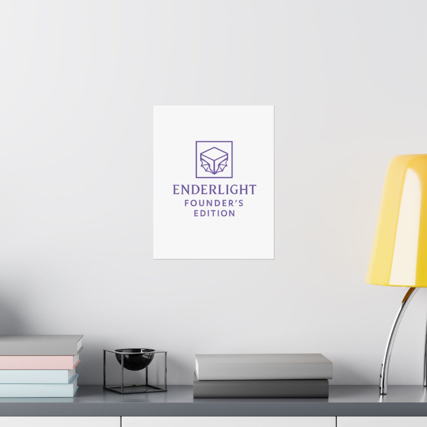 Elegant 'Edition' Matte Vertical Poster - Modern Home Décor