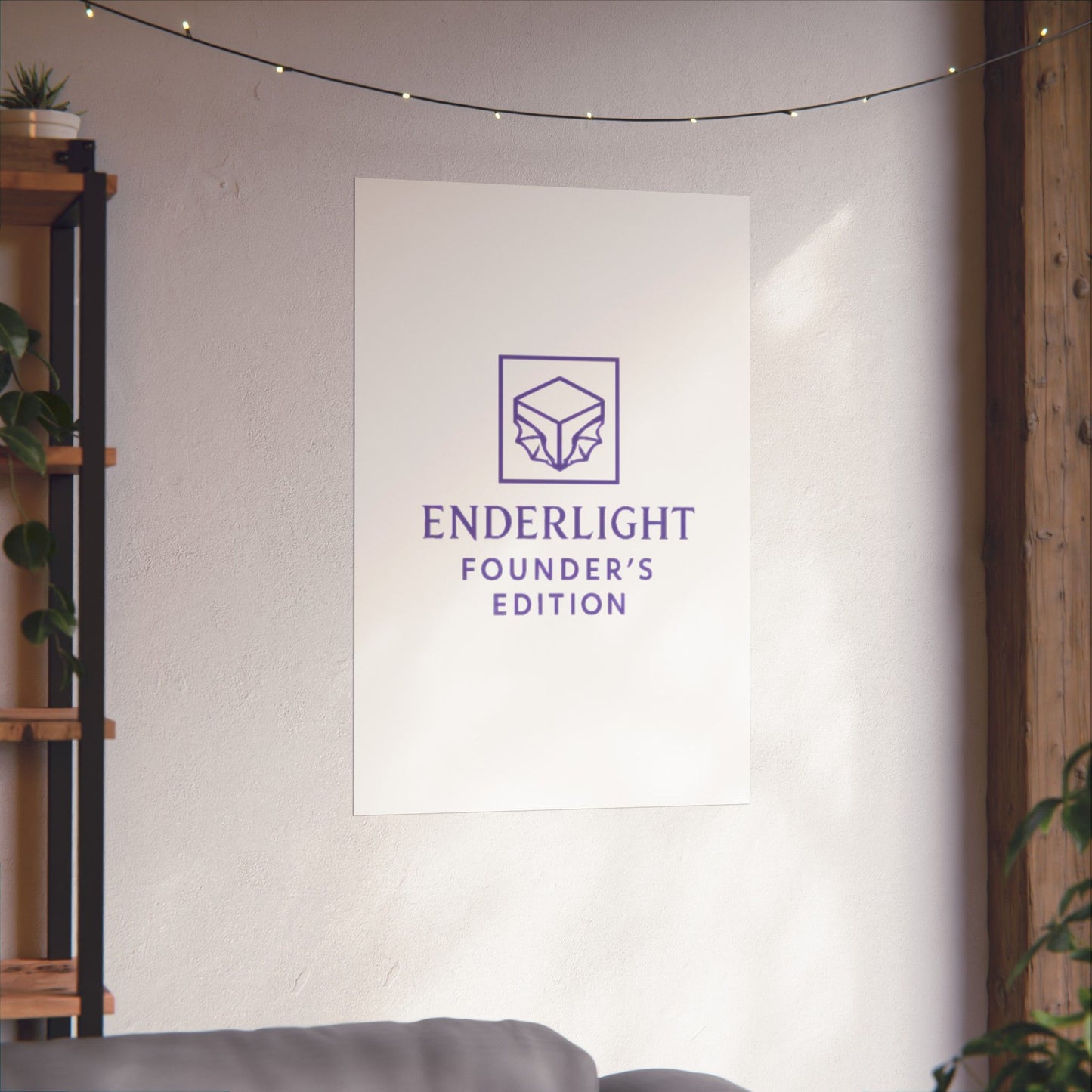 Elegant 'Edition' Matte Vertical Poster - Modern Home Décor