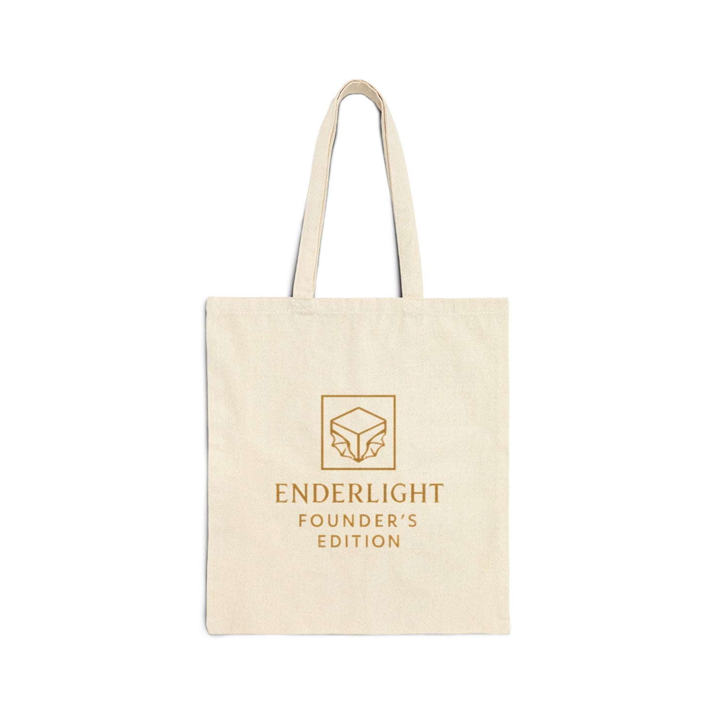 Eco-Friendly Cotton Canvas Tote Bag - Enderlight Founder’s Edition