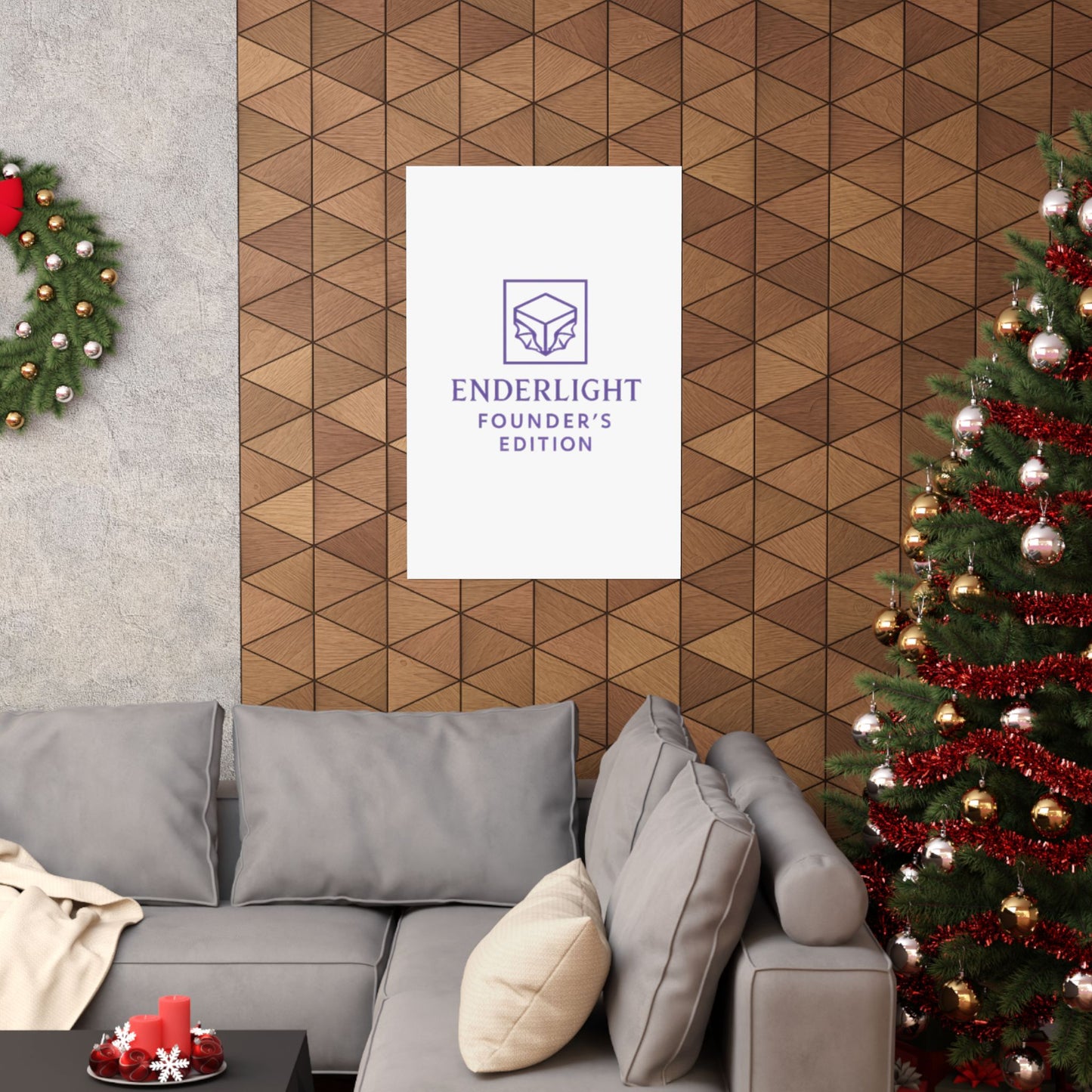 Elegant 'Edition' Matte Vertical Poster - Modern Home Décor