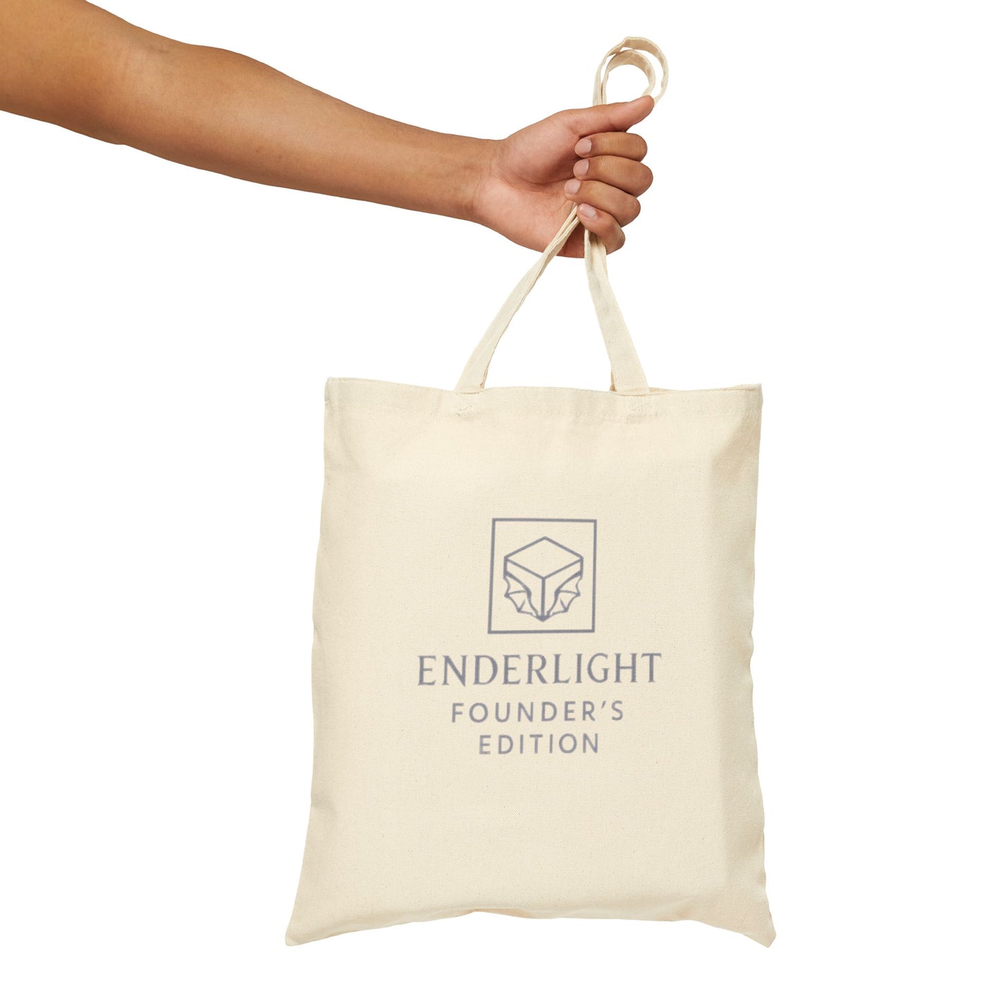 Enderlight Cotton Canvas Tote Bag - Eco-Friendly and Stylish Carry All