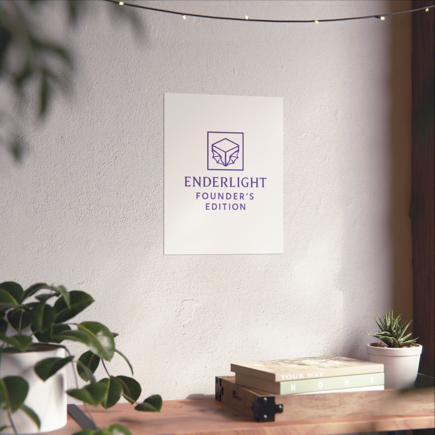 Elegant 'Edition' Matte Vertical Poster - Modern Home Décor
