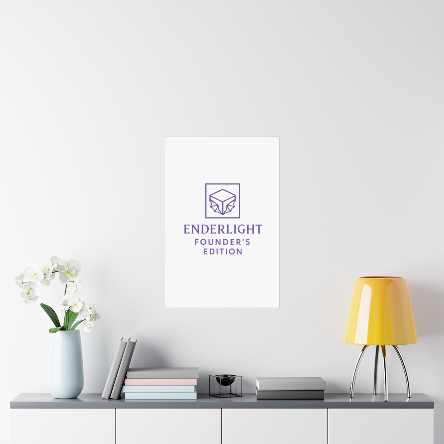 Elegant 'Edition' Matte Vertical Poster - Modern Home Décor