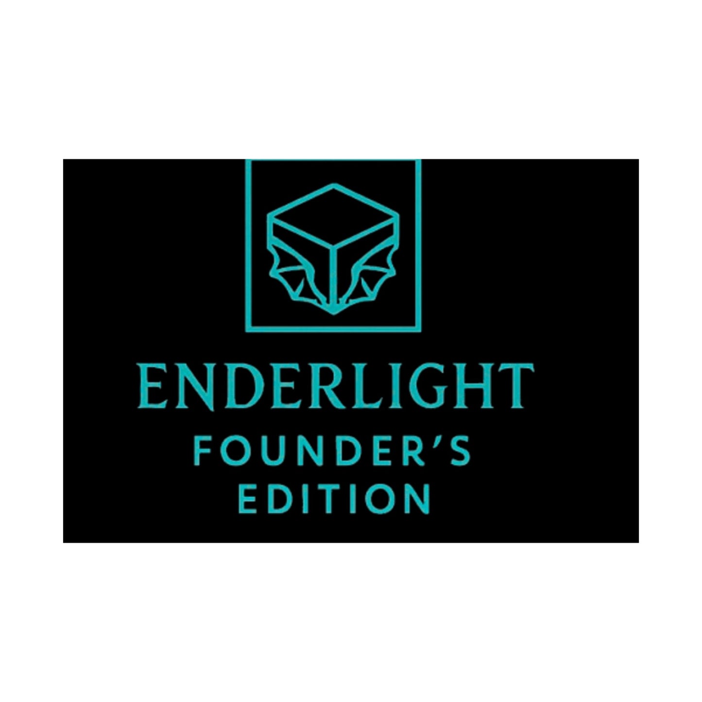 Elegant Satin Poster - Enderlight Founder's Edition