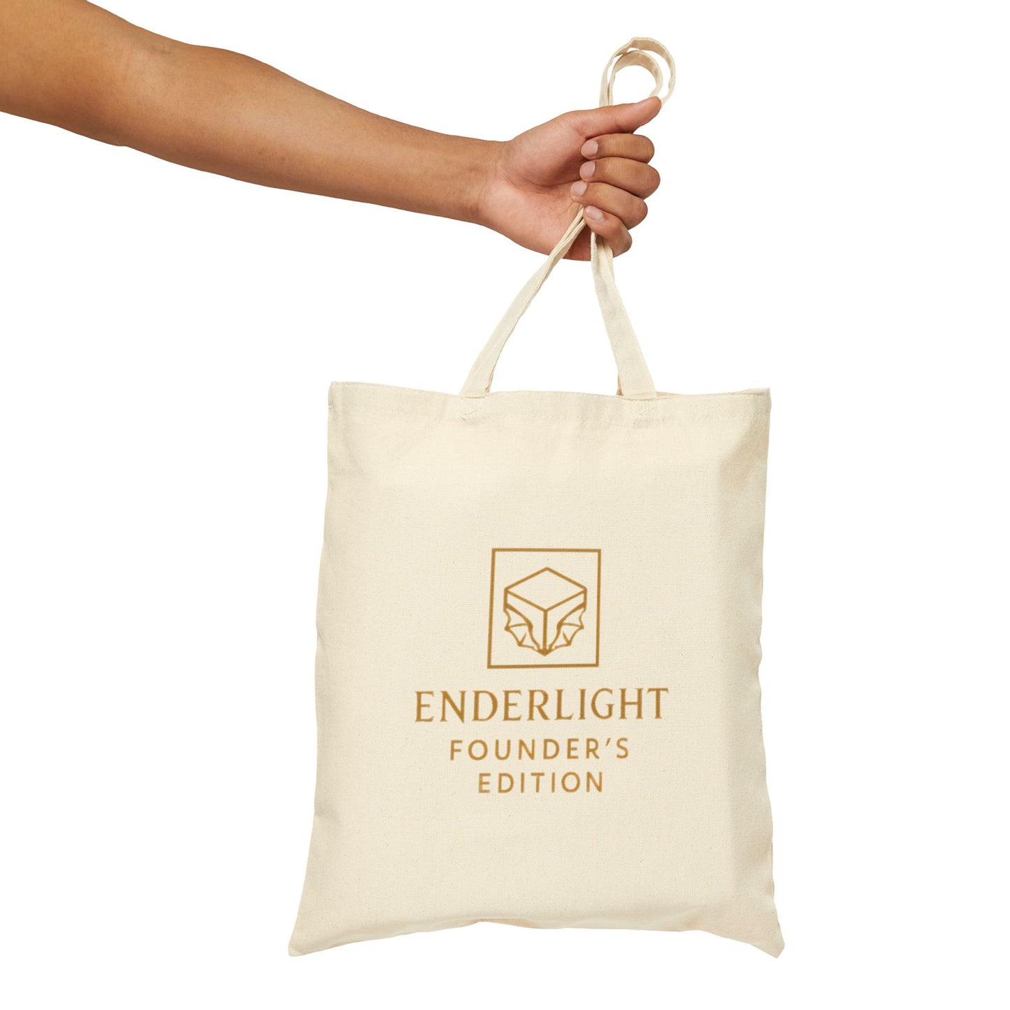 Eco-Friendly Cotton Canvas Tote Bag - Enderlight Founder’s Edition