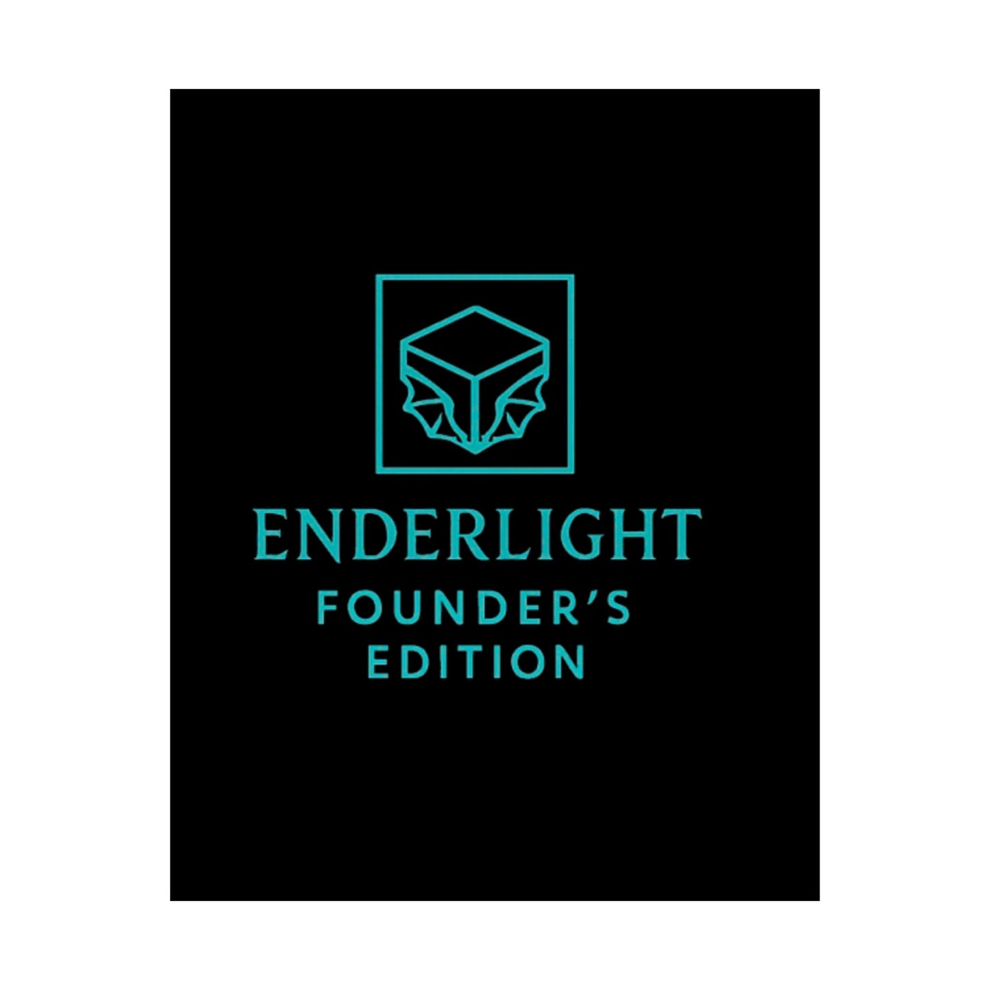 Elegant Satin Poster - Enderlight Founder's Edition
