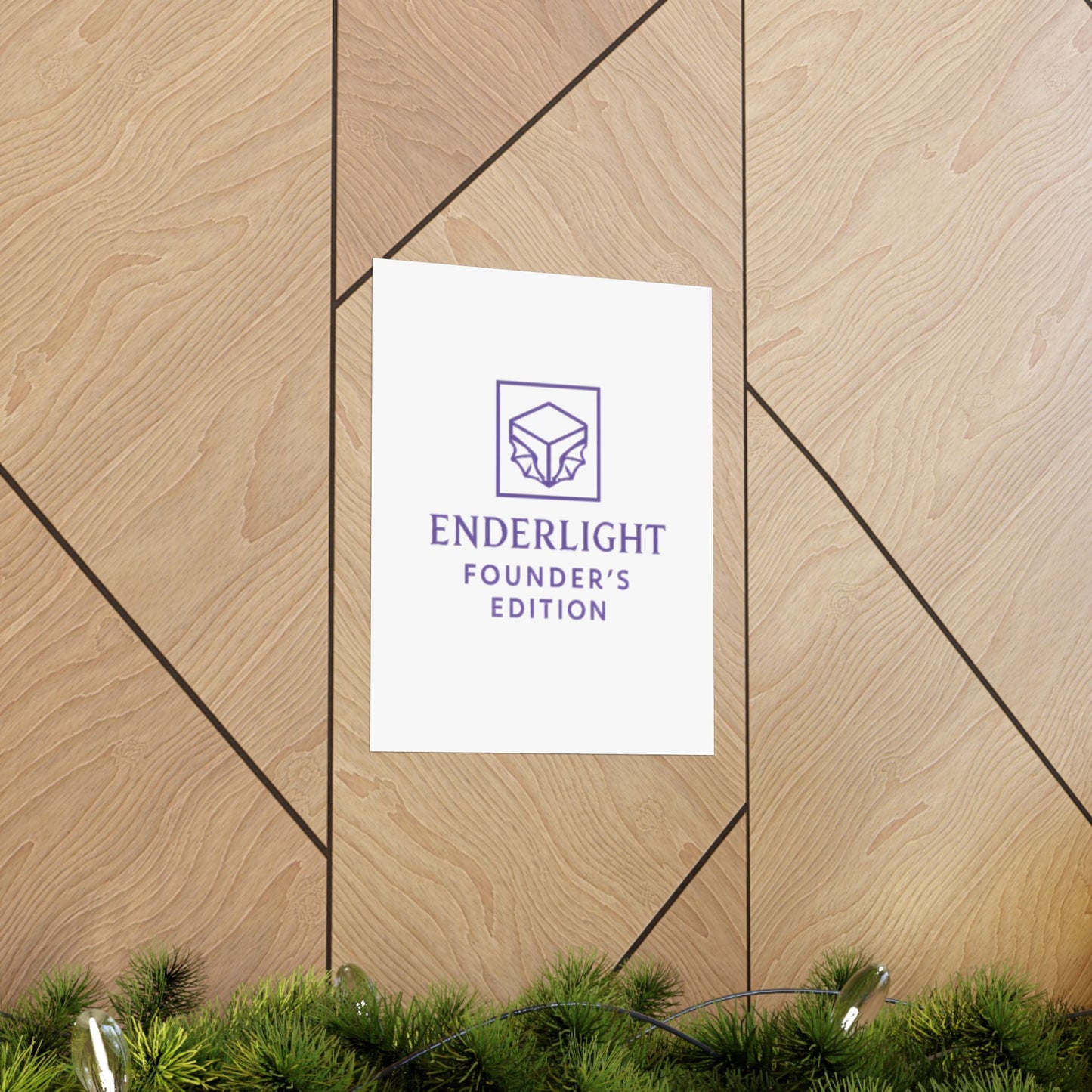 Elegant 'Edition' Matte Vertical Poster - Modern Home Décor