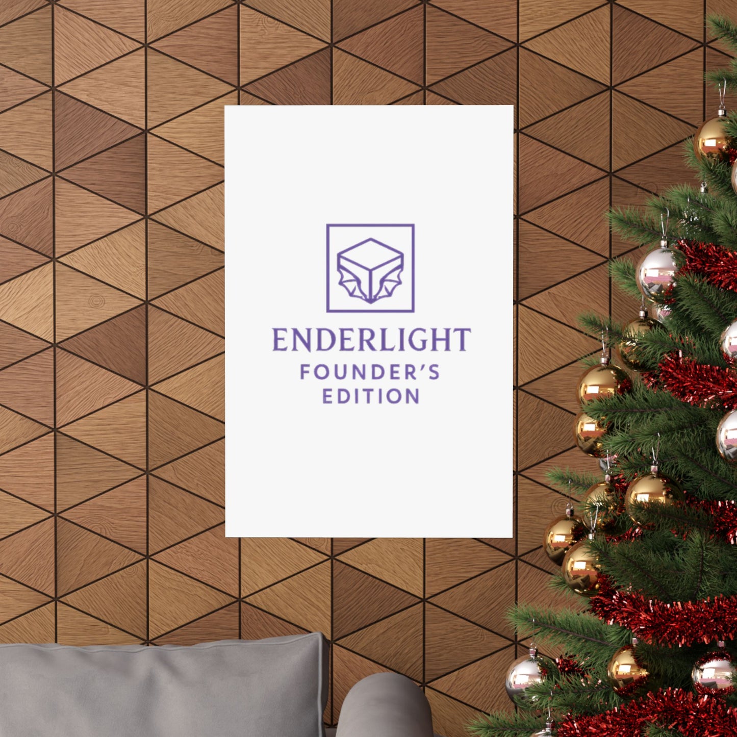 Elegant 'Edition' Matte Vertical Poster - Modern Home Décor