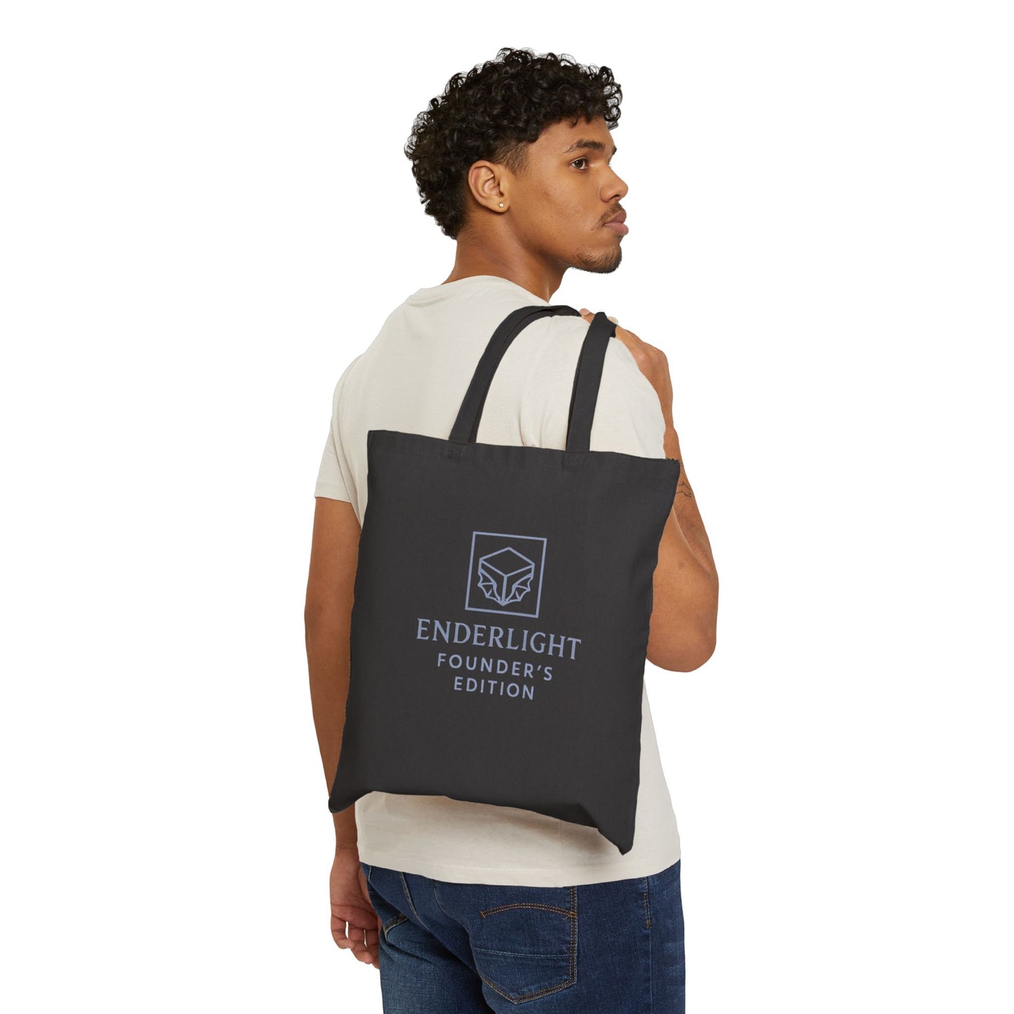 Enderlight Cotton Canvas Tote Bag - Eco-Friendly and Stylish Carry All