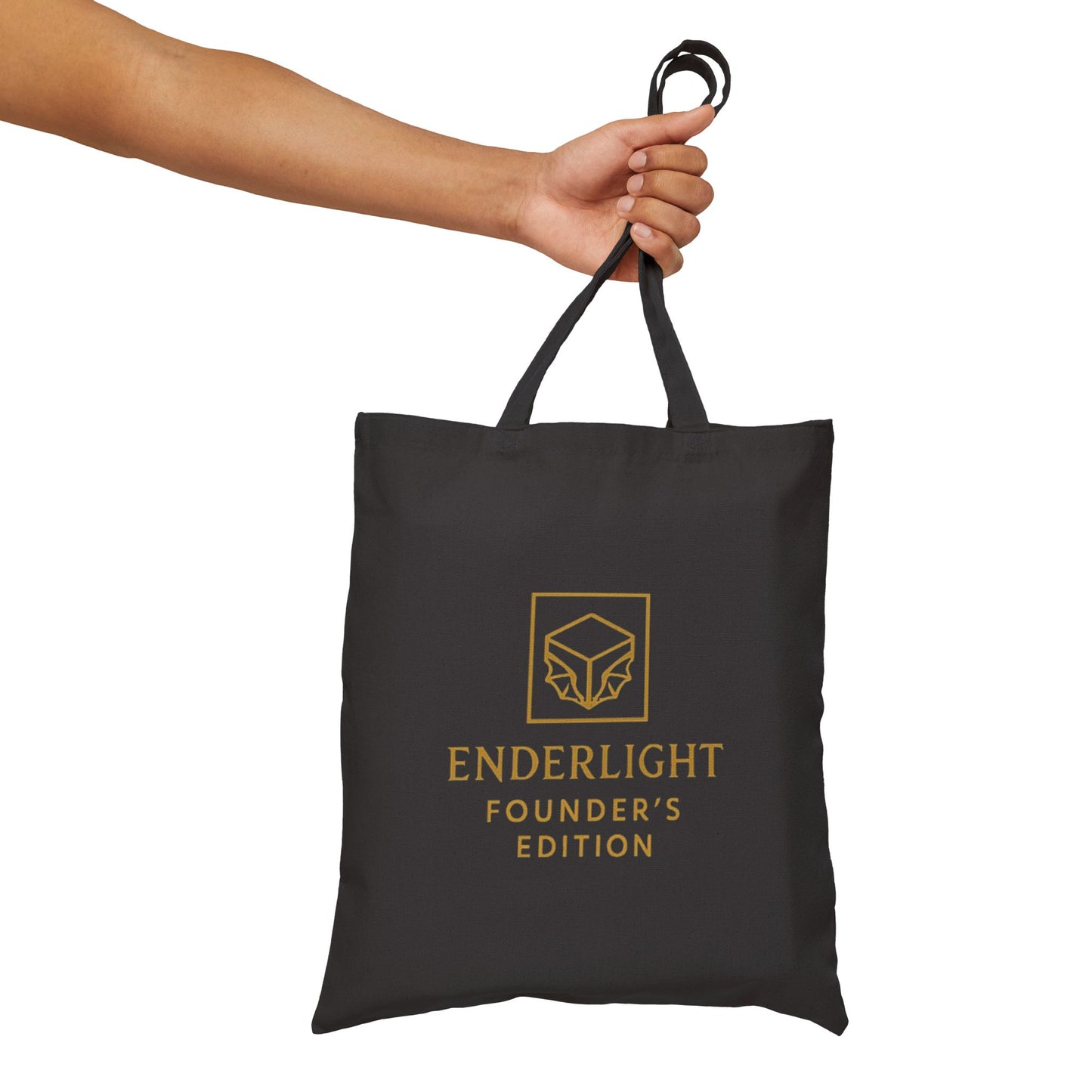 Eco-Friendly Cotton Canvas Tote Bag - Enderlight Founder’s Edition
