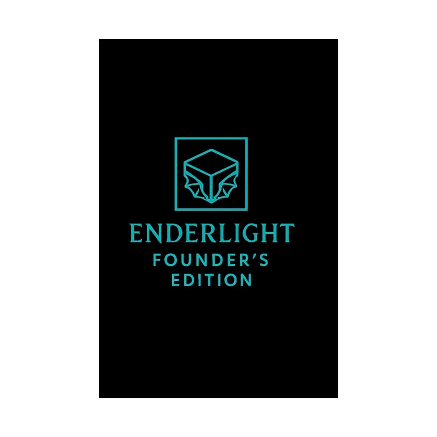 Elegant Satin Poster - Enderlight Founder's Edition