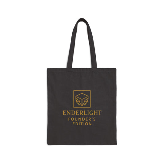 Eco-Friendly Cotton Canvas Tote Bag - Enderlight Founder’s Edition