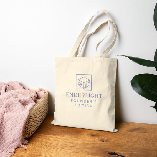 Enderlight Cotton Canvas Tote Bag - Eco-Friendly and Stylish Carry All